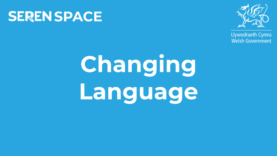 Changing Language